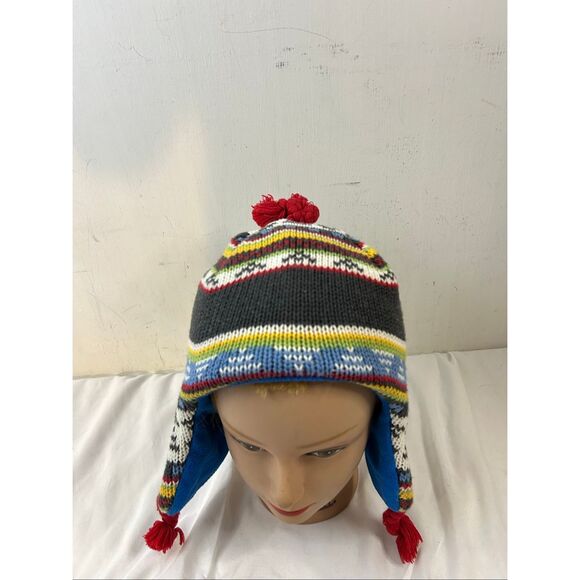 Gap hat youth large l/xl blue red toboggan - Picture 6 of 6